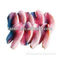 tilapia fillet IQF transparent packing in ningbo